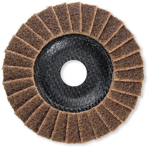 Neausta materiāla lapiņslīpdisks 125 mm, rupjš